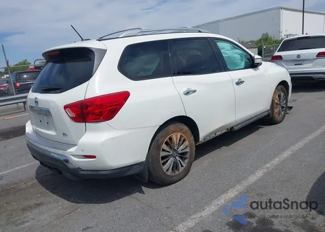 2017 Nissan Pathfinder Sl z USA, uszkodzony, nr VIN 5N1DR2MN3HC900101